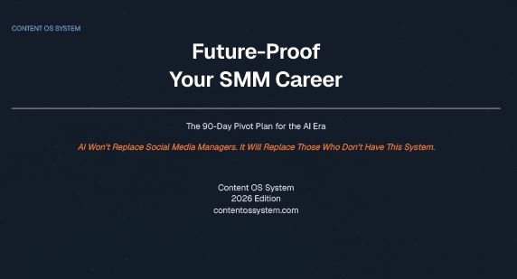 Future-Proof Your SMM Career